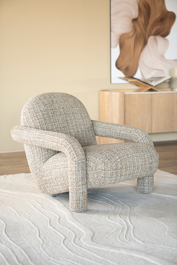 Eleonora fauteuil Monica – taupe